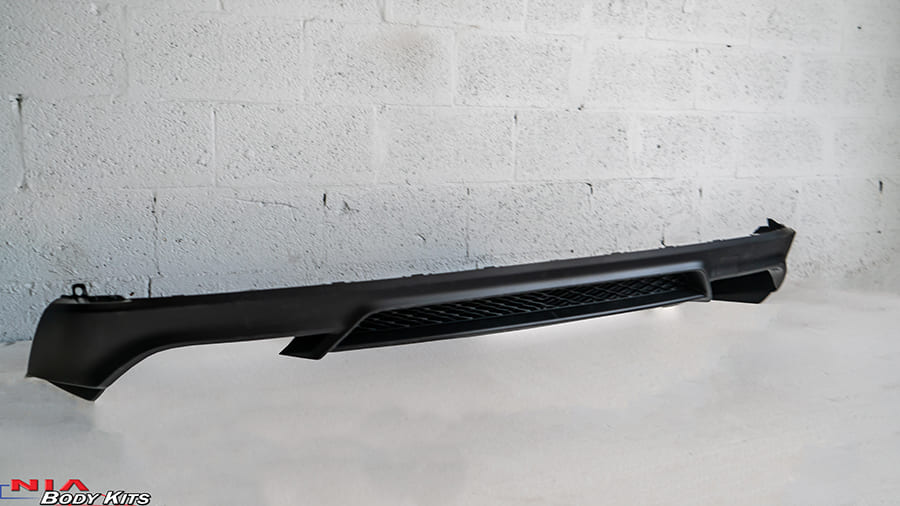Lexus IS F-Sport, Base Model NIA Rear Bumper Conversion Valance + Rear Diffuser 2017-2020 in ABS - Image 4