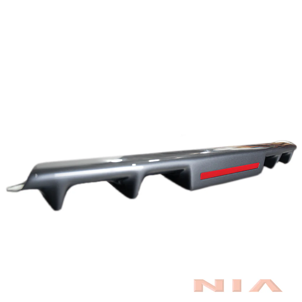 Lexus IS F-Sport, Base Model NIA Rear Bumper Conversion Valance + Rear Diffuser 2017-2020 in ABS - Image 6