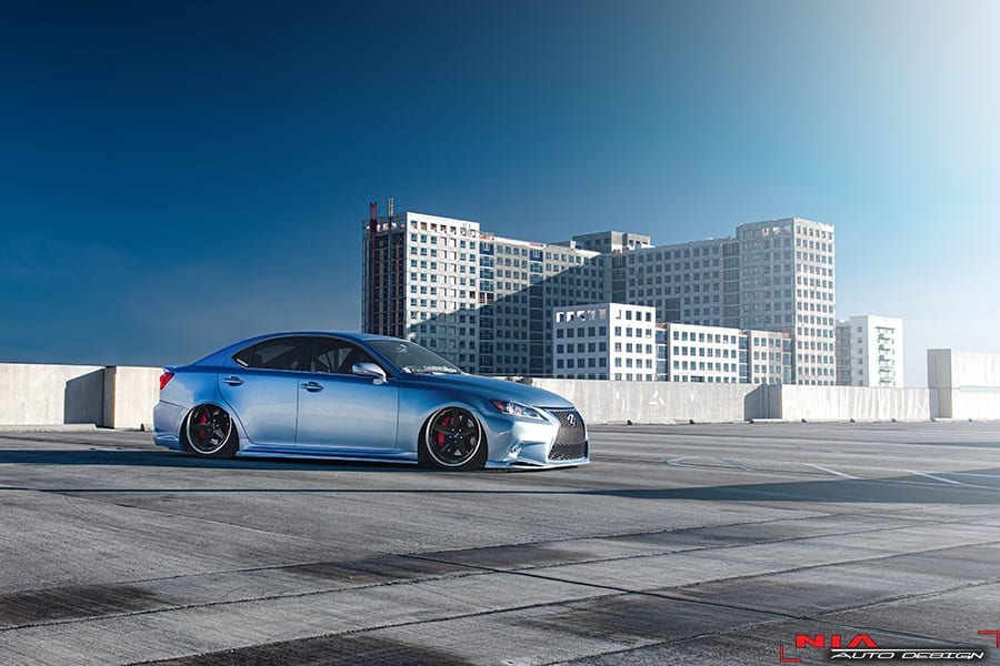 Lexus IS Base Model NIA Side Skirts 2006-13 in ABS - Image 10
