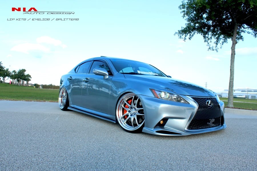 Lexus IS Base Model NIA Side Skirts 2006-13 in ABS - Image 11