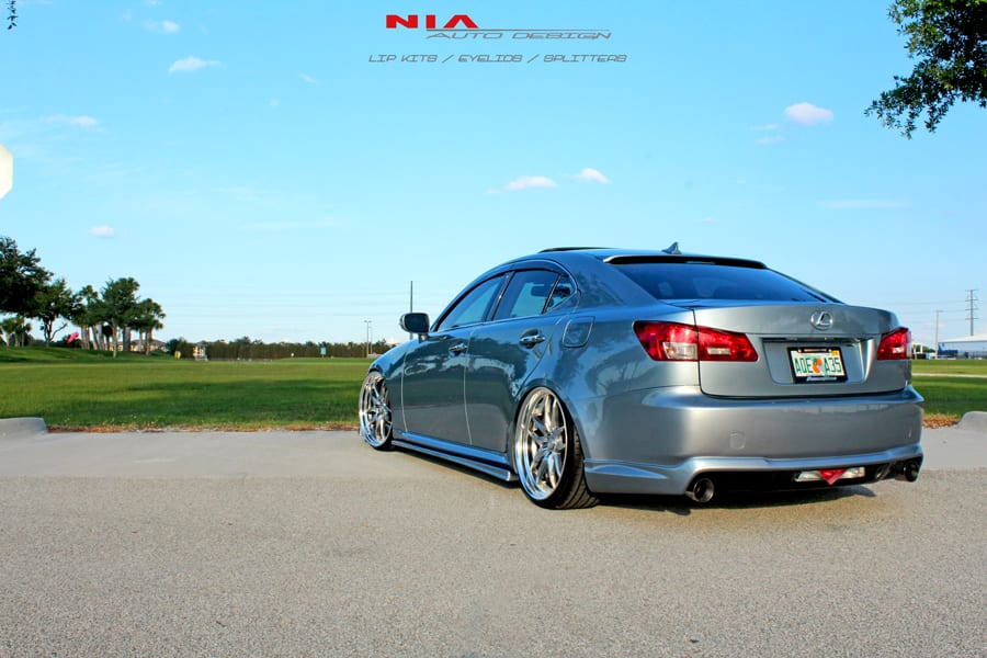 Lexus IS Base Model NIA Side Skirts 2006-13 in ABS - Image 12