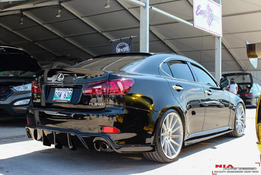 Lexus IS Base Model NIA Side Skirts 2006-13 in ABS - Image 14