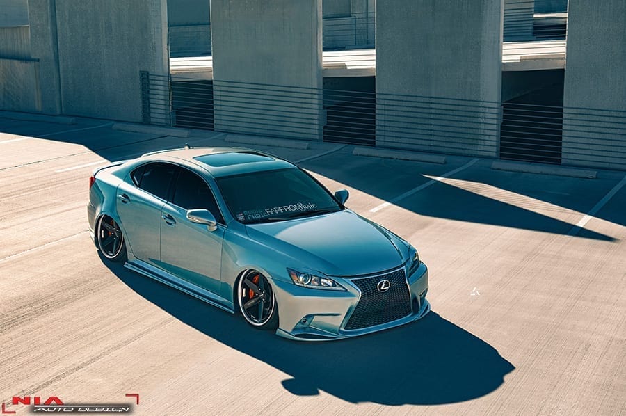 Lexus IS Base Model NIA Side Skirts 2006-13 in ABS - Image 4