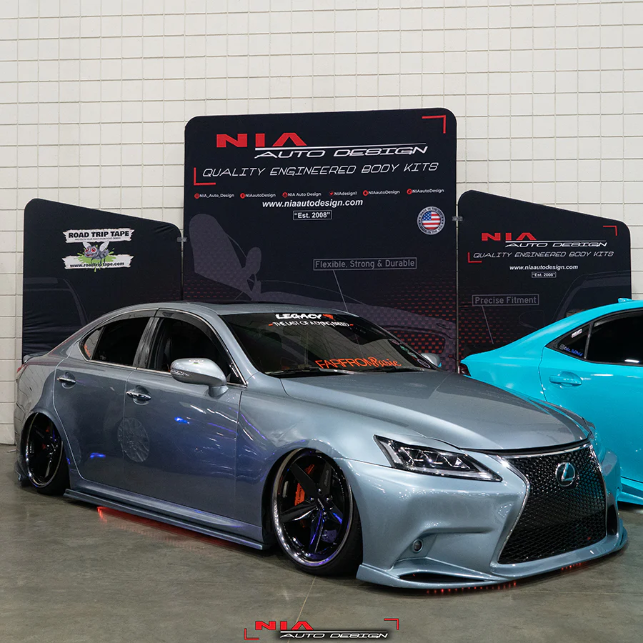 Lexus IS Base Model NIA Side Skirts 2006-13 in ABS - Image 7