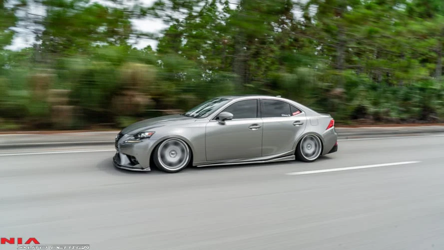 Lexus IS Base Model Front Splitter 2014-2016 in ABS - Image 3