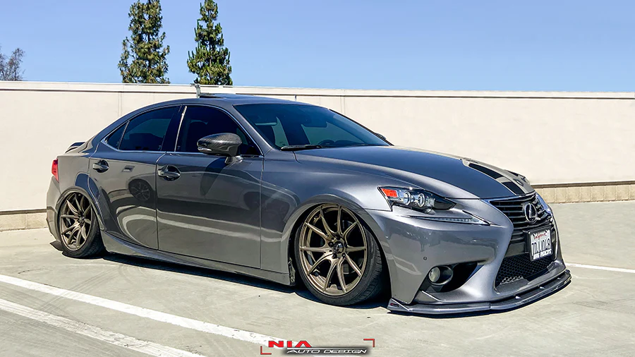 Lexus IS Base Model Front Splitter 2014-2016 in ABS - Image 4