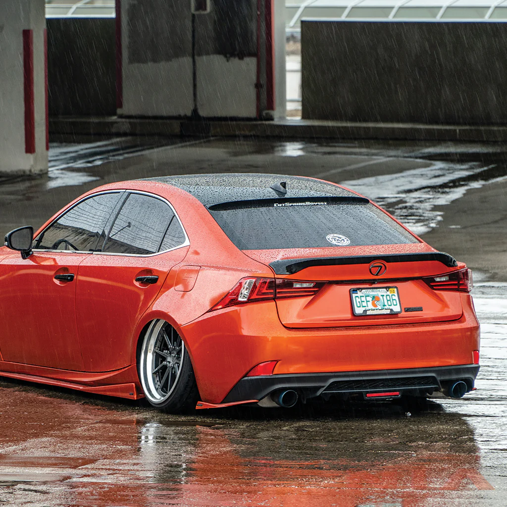 Lexus IS 2017-20 Rear Bumper F-sport Conversion Valance - Image 3