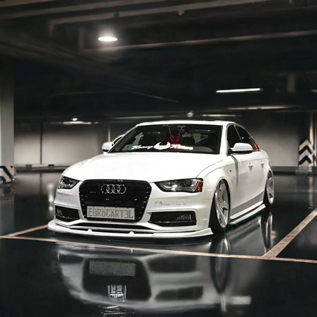 Audi A4 2009-16 Front Lip Splitter Kit by NIA - Image 5