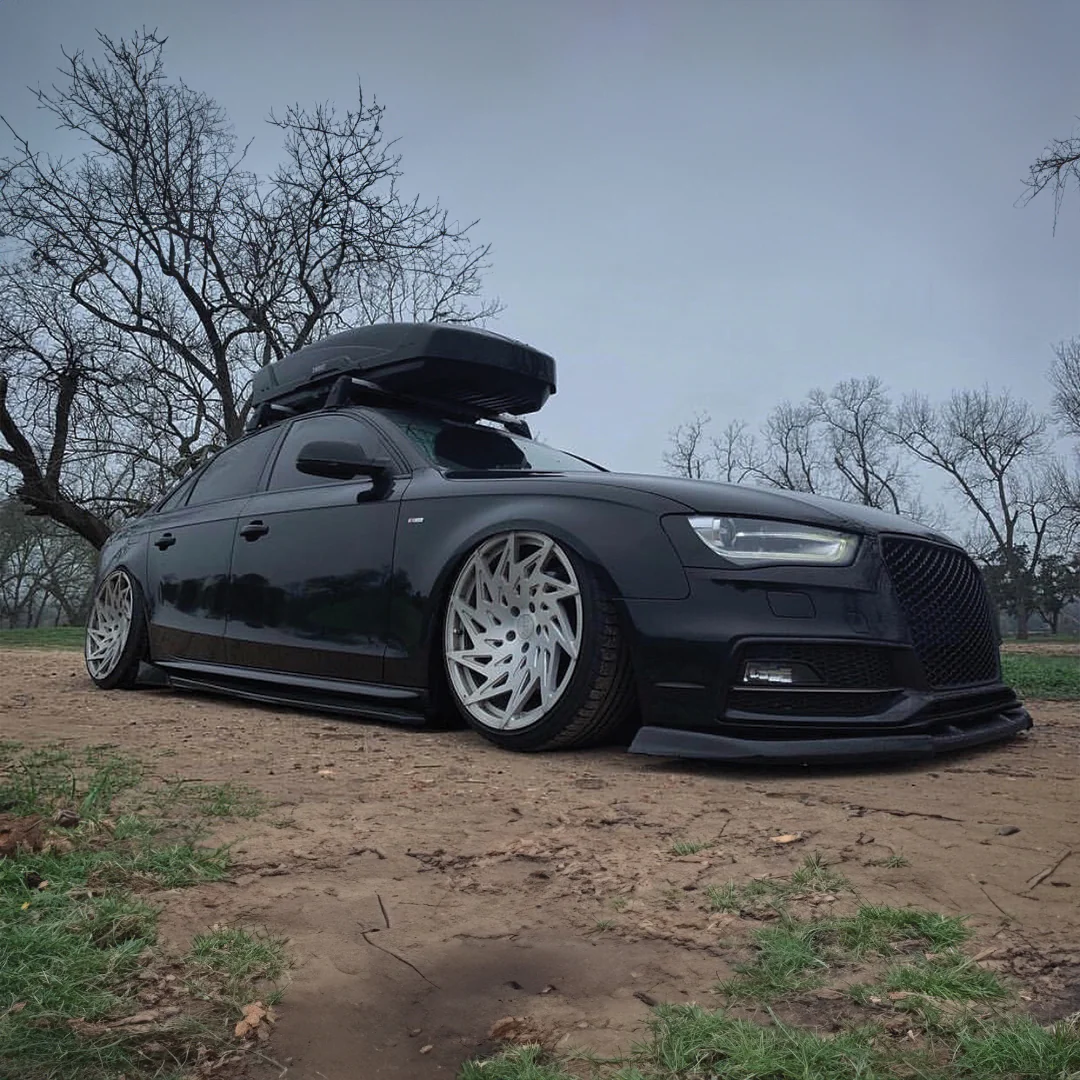 Audi A4 2009-16 Front Lip Splitter Kit by NIA - Image 8
