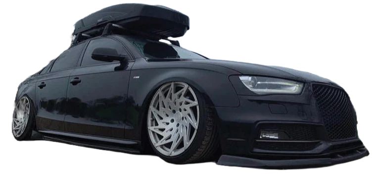 Audi A4 2009-16 Front Lip Splitter Kit by NIA - Image 9