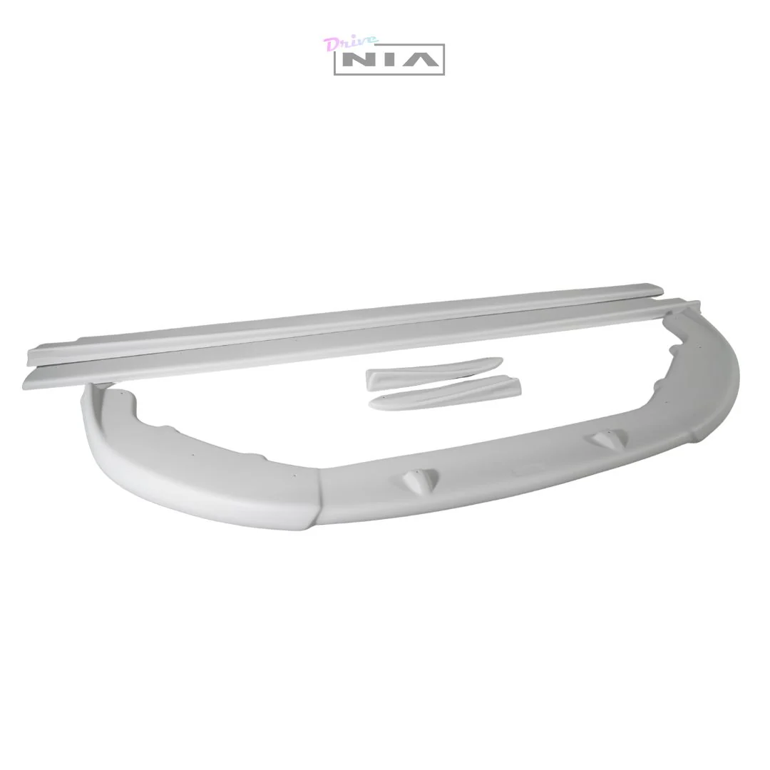 Audi A4 Full Lip Splitter Body Kit (Front, Sides, Rears) 2009-12 - Image 3