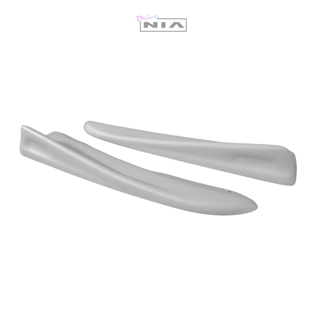 Audi A4 NIA Rear bumper Lip Diffuser Spat spoiler extensions 2009-2012 B8 - Image 3
