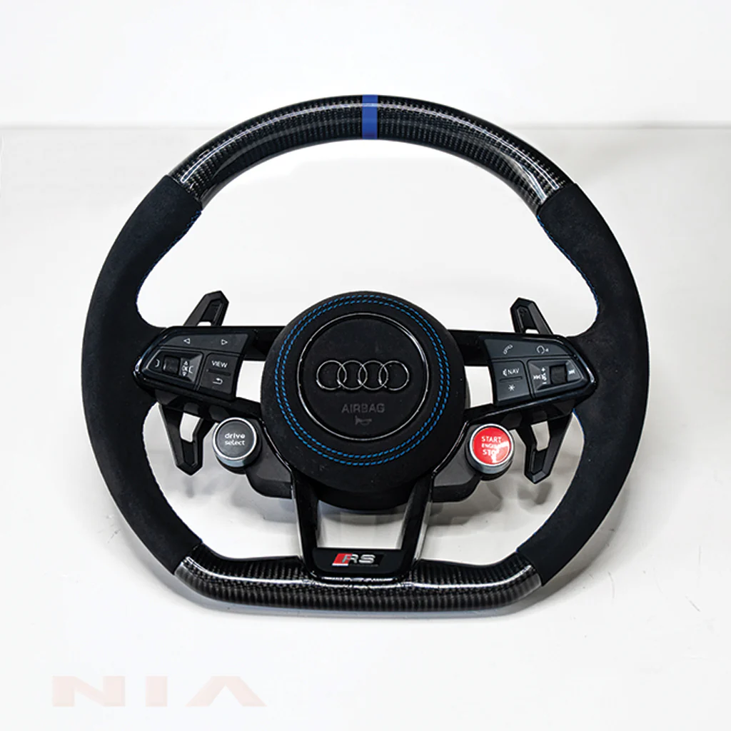 Audi R8 2017-2023 Carbon Fiber Steering Wheel - Image 3