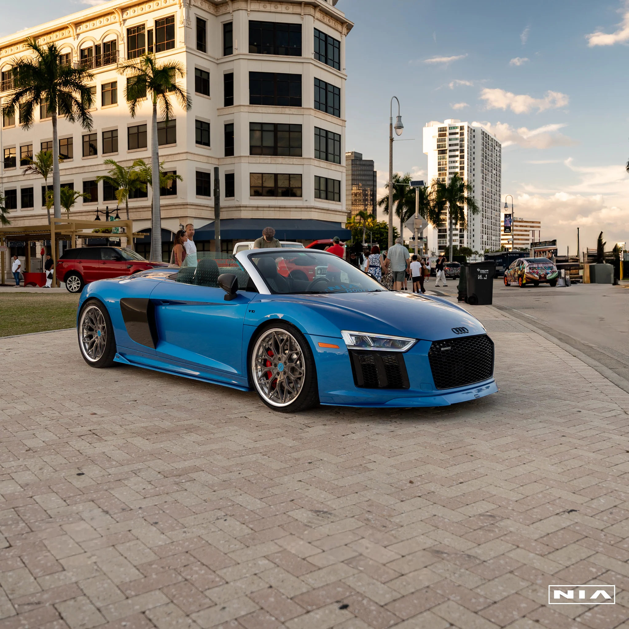 Audi R8 NIA Front Splitter Lip 2015-2019 in Carbon Fiber or ABS - Image 13