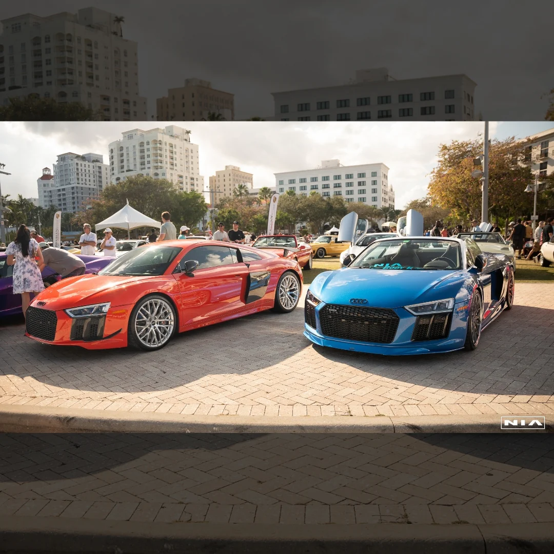 Audi R8 NIA Front Splitter Lip 2015-2019 in Carbon Fiber or ABS - Image 15
