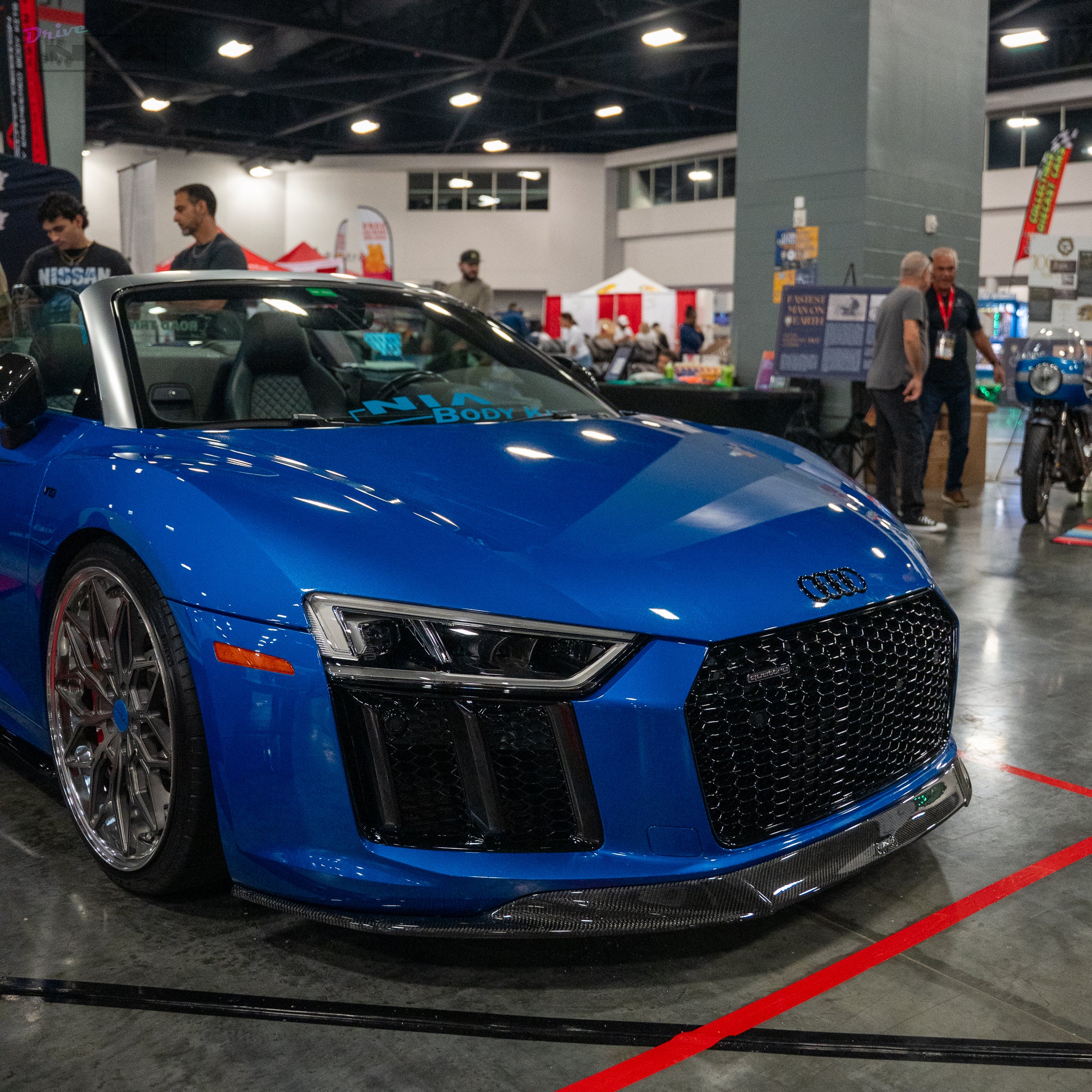 Audi R8 NIA Front Splitter Lip 2015-2019 in Carbon Fiber or ABS - Image 22