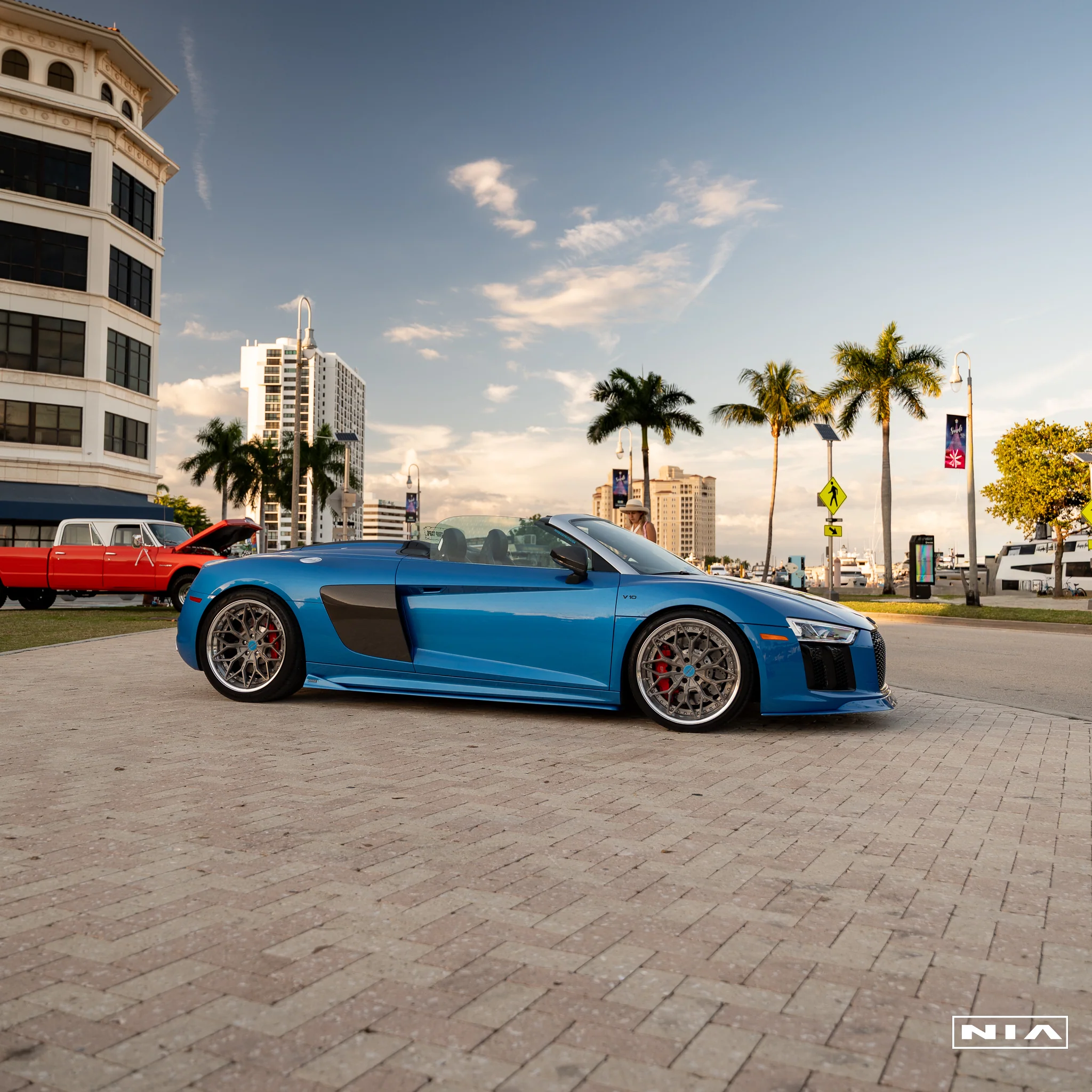Audi R8 NIA Front Splitter Lip 2015-2019 in Carbon Fiber or ABS - Image 9