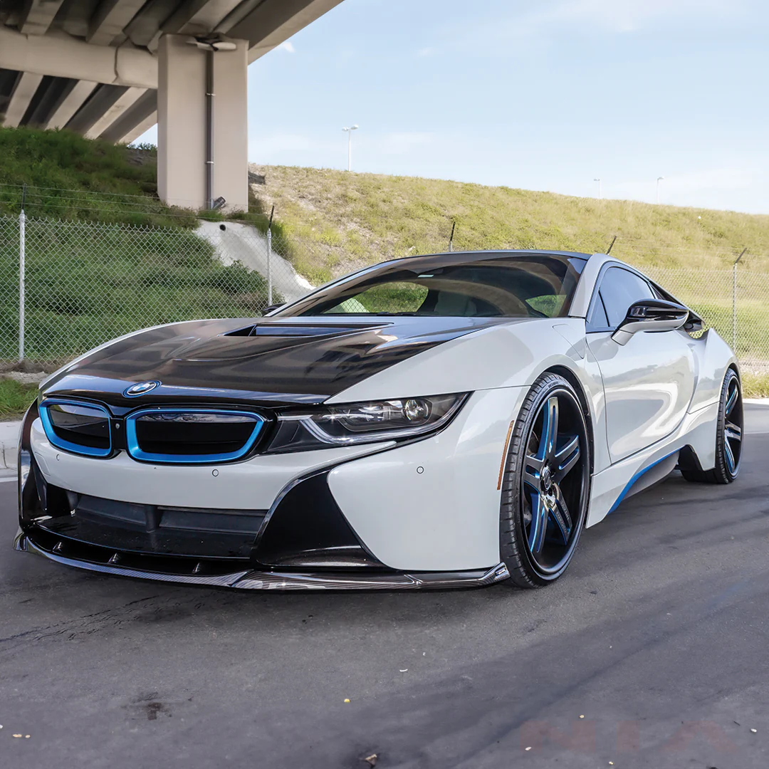 BMW i8 NIA Front Lip Splitter Aero Body Kit 2014-2020 - Image 3