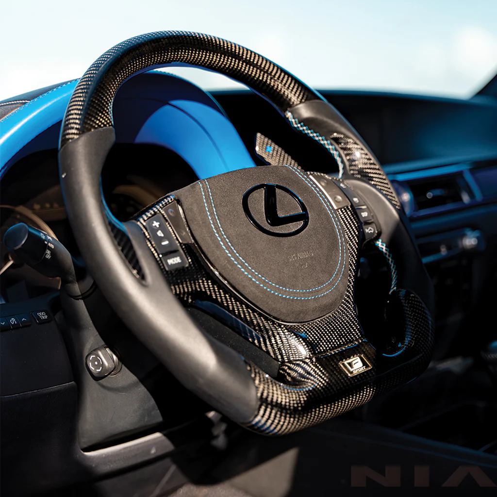 Lexus GS-F 2016-2020 Carbon Fiber Steering Wheel With Inserts - Image 9