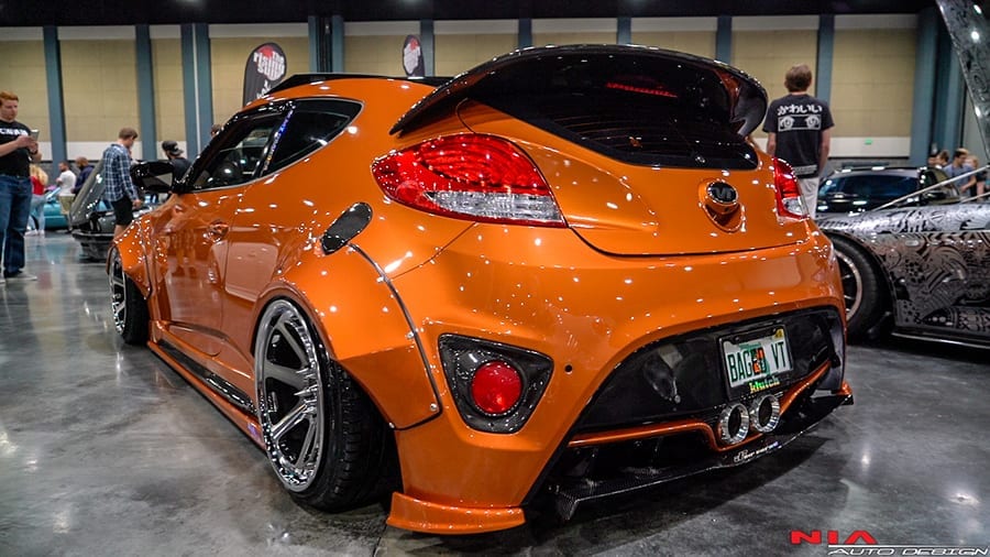Hyundai Veloster Turbo Full Splitter (Front, Sides, Rears) 2011-18 - Image 3