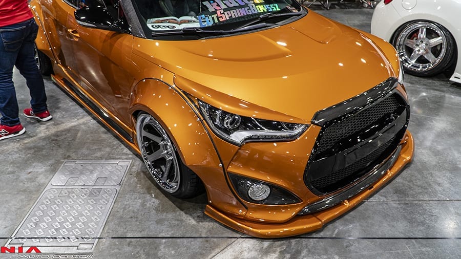 Hyundai Veloster Turbo Full Splitter (Front, Sides, Rears) 2011-18 - Image 4