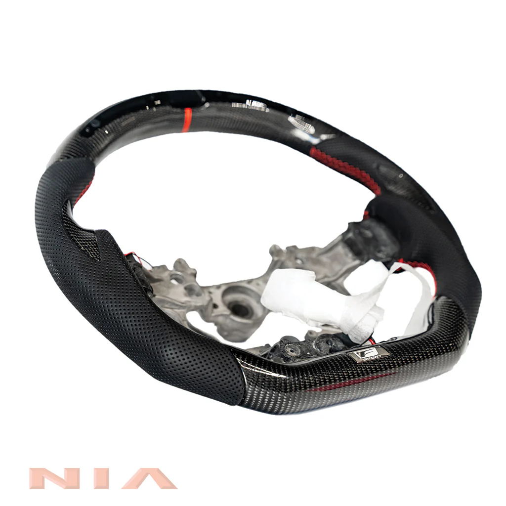 Lexus IS 2021-2024 Carbon Fiber Steering Wheel With Inserts - Image 6