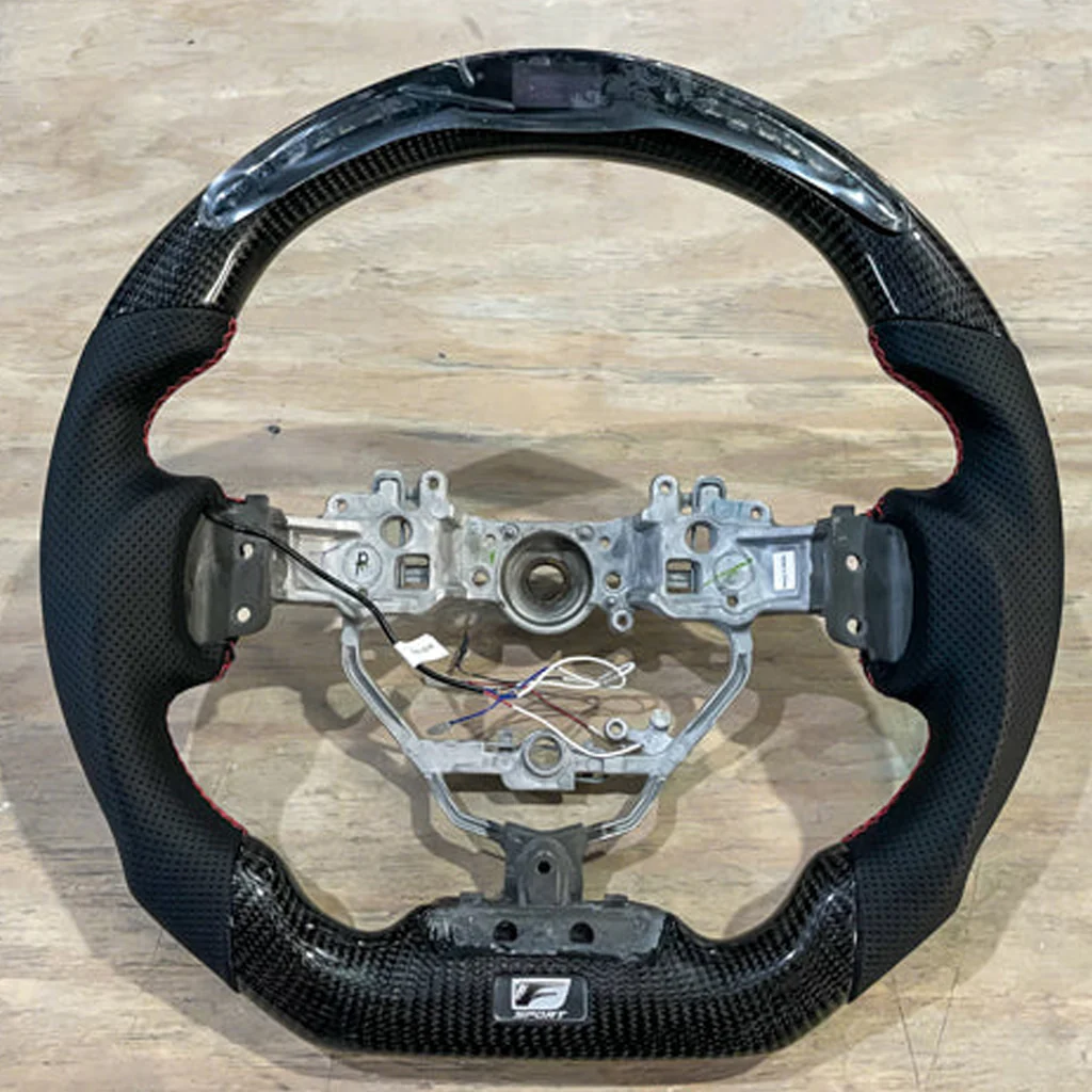 Lexus Carbon Fiber Steering Wheel With Inserts for RC-F (2015-2019) - Image 5