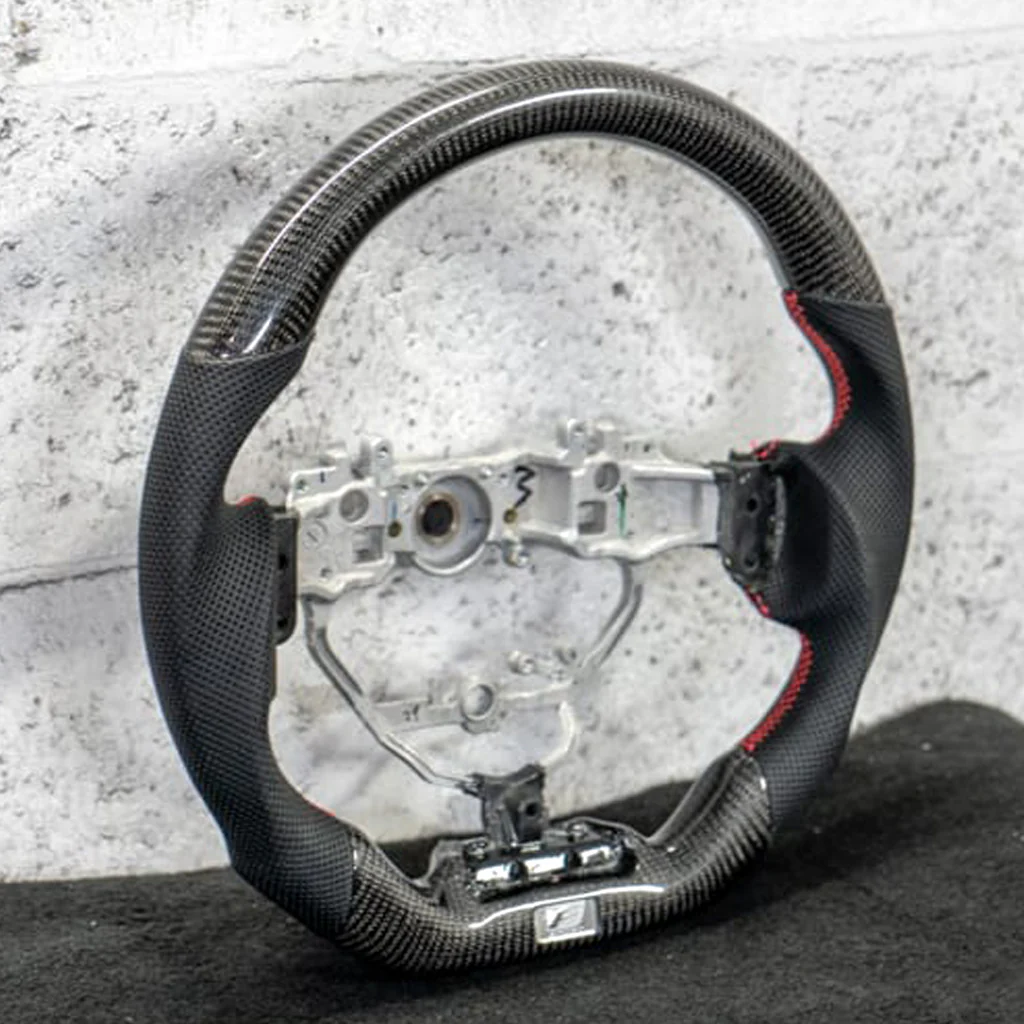 Lexus Carbon Fiber Steering Wheel With Inserts for RC-F (2015-2019) - Image 9