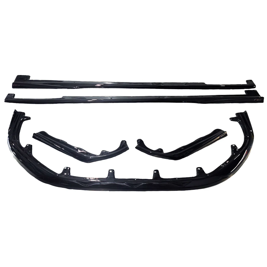 Lexus ES Base Model, F-Sport NIA Full lip Body Kit 5pcs (Front Splitter, Side Skirt Rockers, Rear apron spats) 2019-2025 in ABS - Image 14