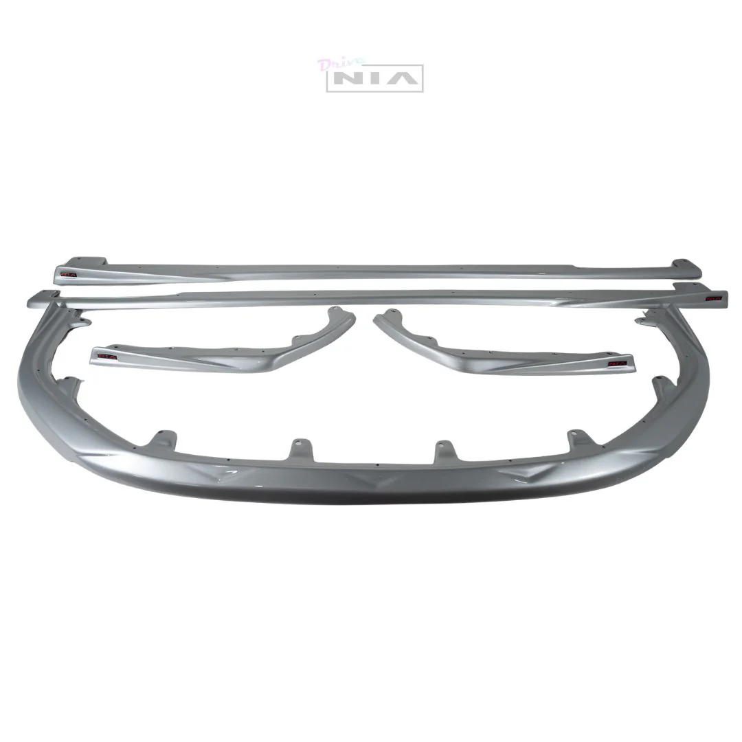 Lexus ES Base Model, F-Sport NIA Full lip Body Kit 5pcs (Front Splitter, Side Skirt Rockers, Rear apron spats) 2019-2025 in ABS - Image 6