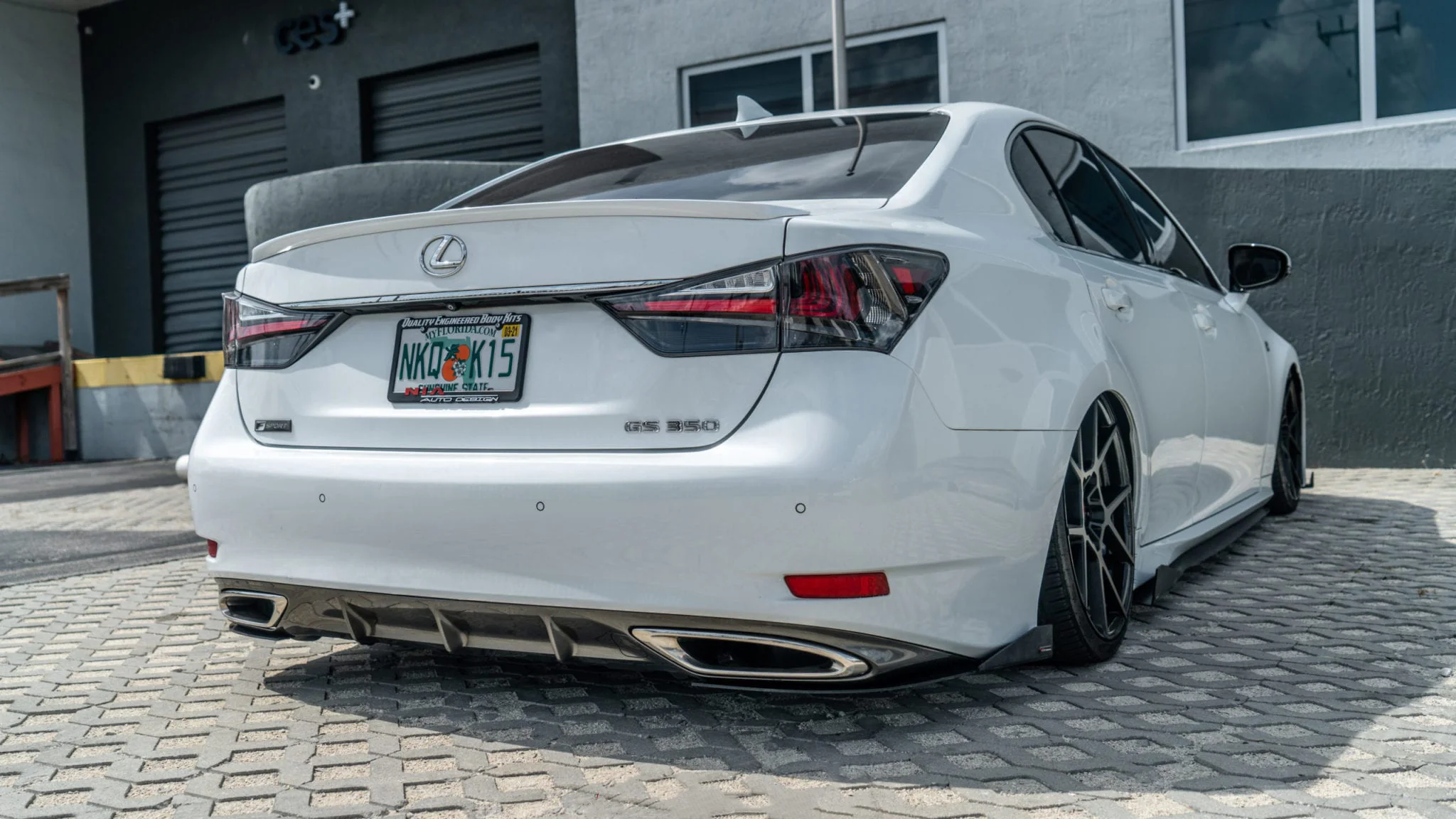 Lexus GS Base Model ,F-Sport NIA Sleek Side Skirts Lip bodykit 2013-2020 in ABS - Image 3