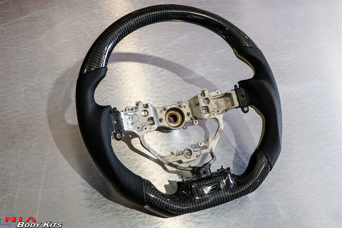 Lexus GS 2013-2015 Carbon Fiber Steering Wheel - Image 6