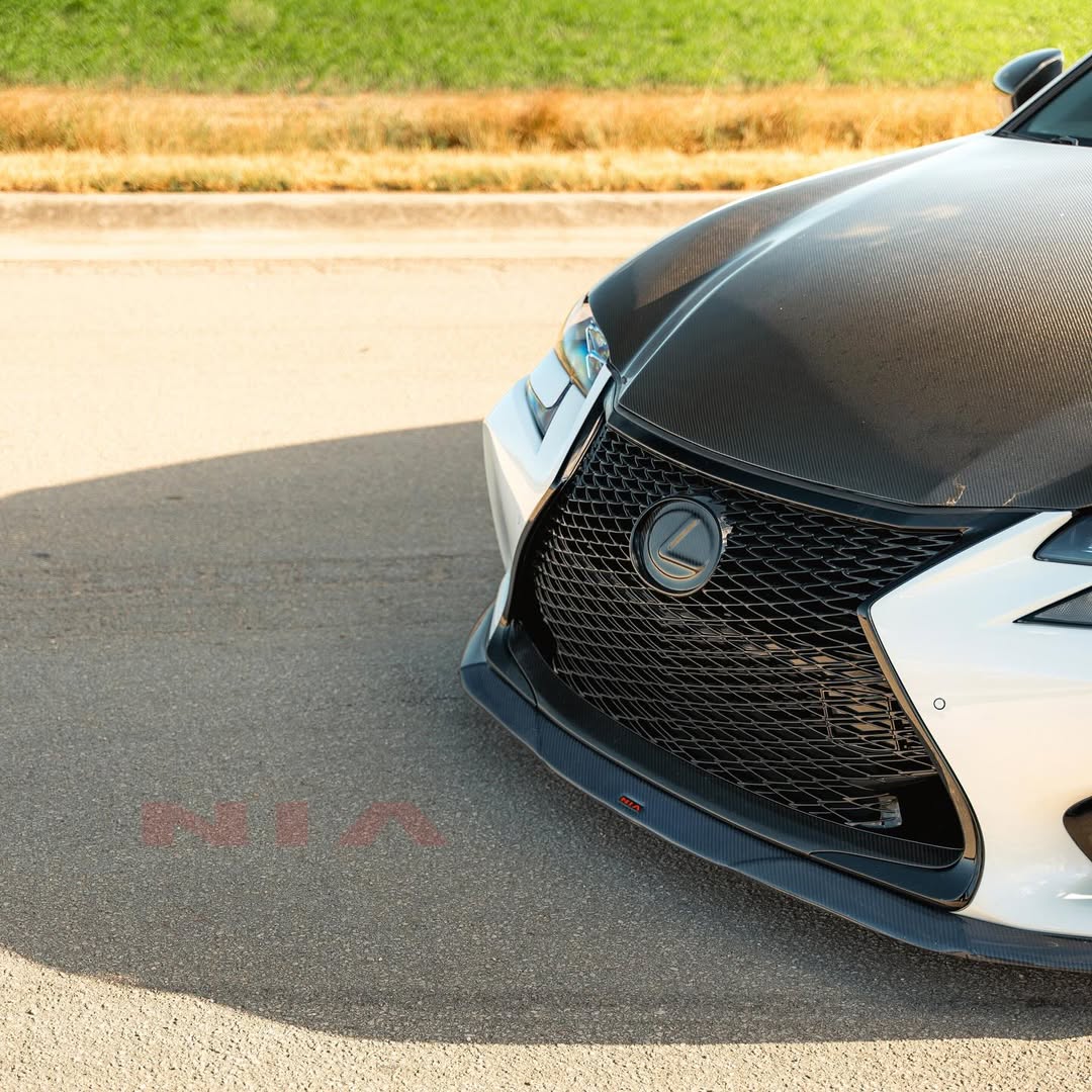 Lexus GS-F NIA Front Splitter Lip 2016-2020 in ABS or Carbon Fiber - Image 14