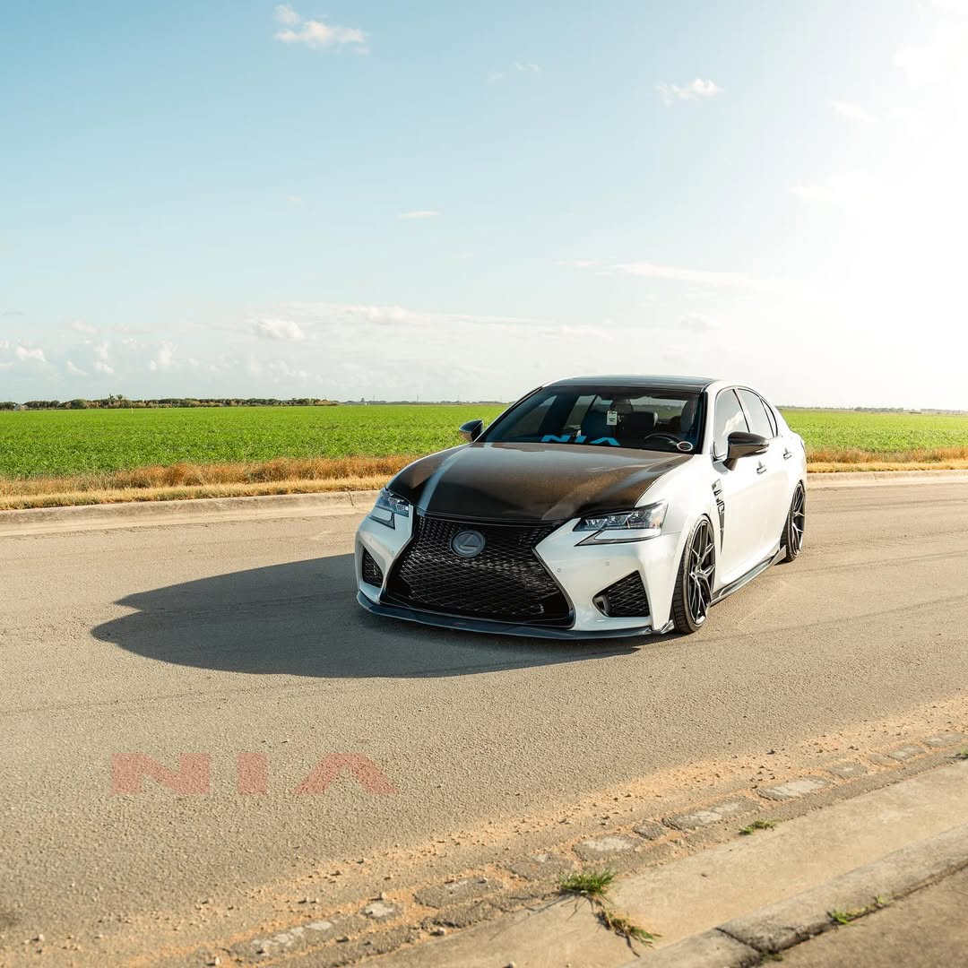 Lexus GS-F NIA Front Splitter Lip 2016-2020 in ABS or Carbon Fiber - Image 15