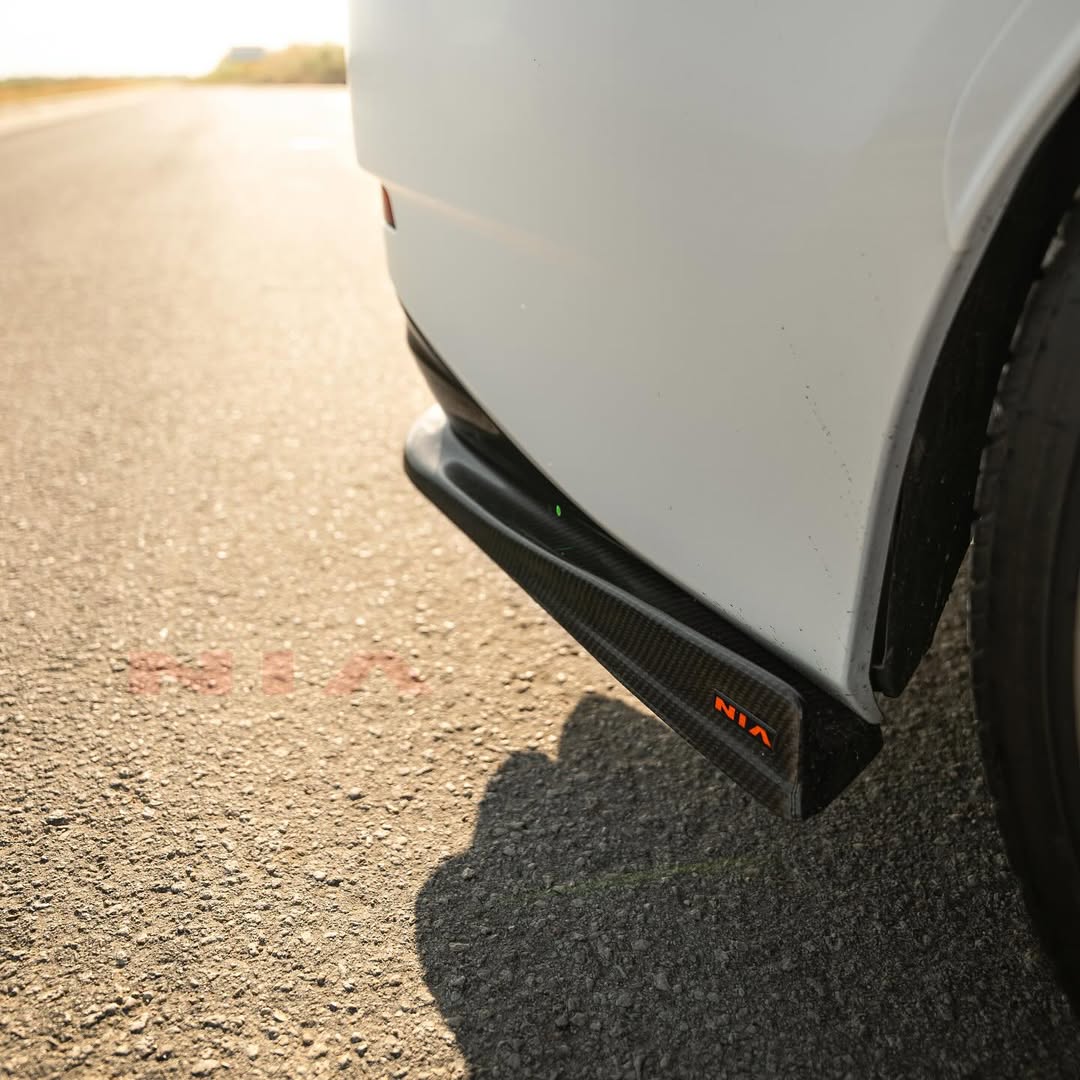 Lexus GS-F 2016-2020 NIA Rear Spats in ABS or Carbon Fiber - Image 13
