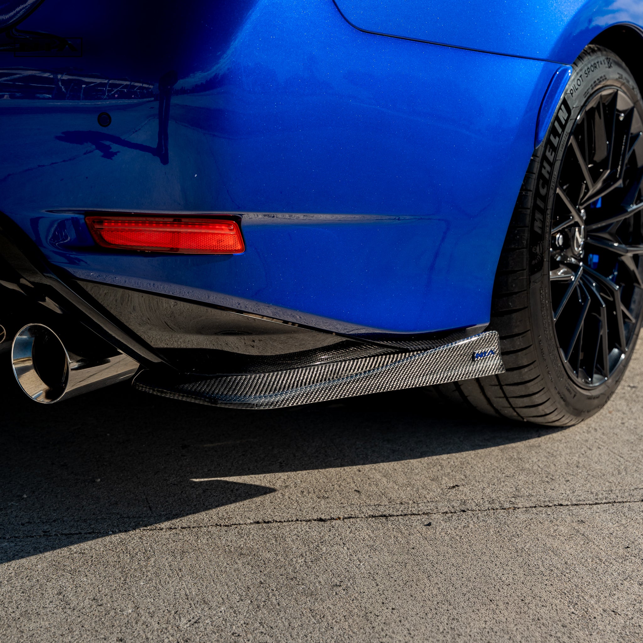 Lexus GS-F 2016-2020 NIA Rear Spats in ABS or Carbon Fiber - Image 4