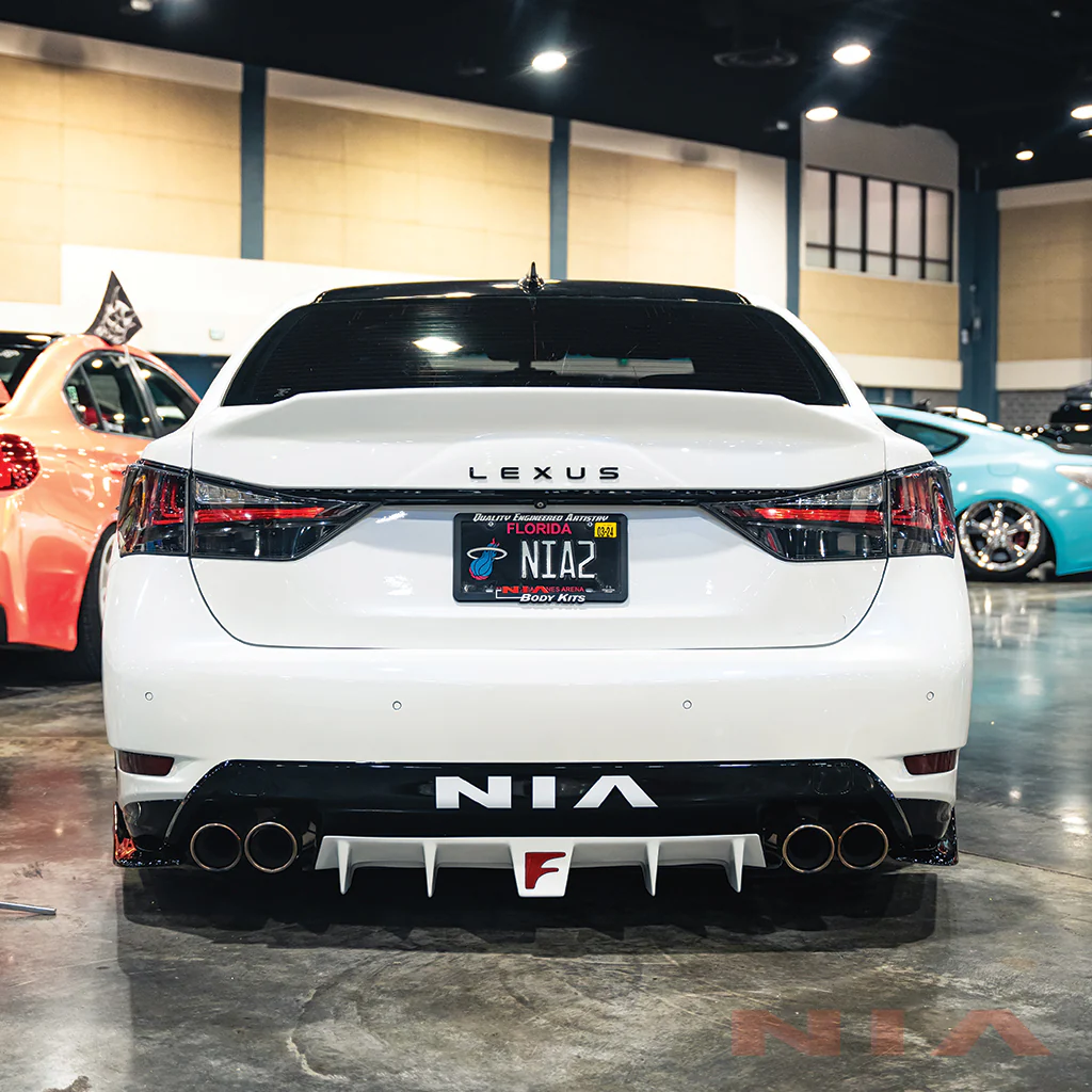 Lexus GS Base Model, F-Sport, GS-F NIA ducktail Spoiler V2 2012-2020 in ABS - Image 10