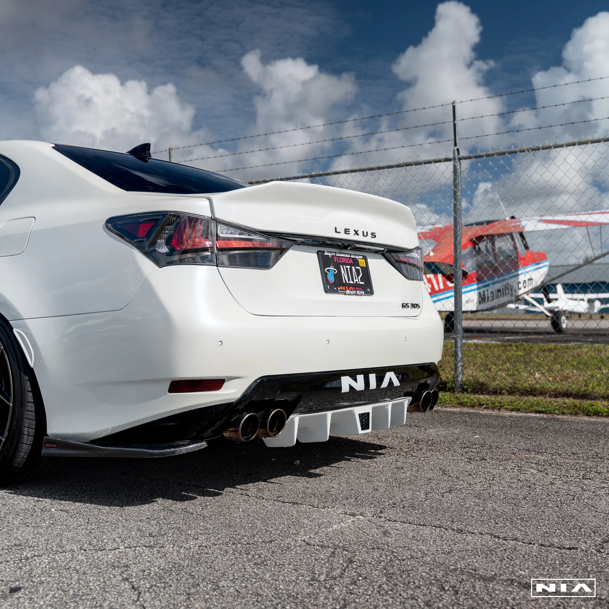 Lexus GS Base Model, F-Sport, GS-F NIA ducktail Spoiler V2 2012-2020 in ABS - Image 3