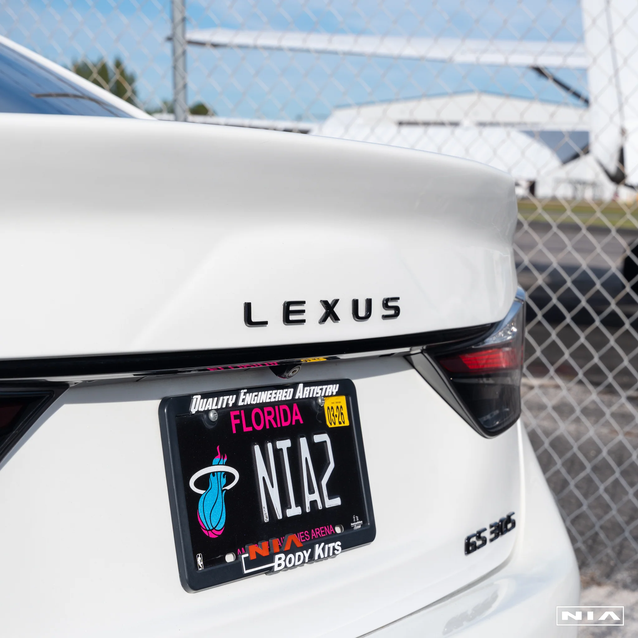 Lexus GS Base Model, F-Sport, GS-F NIA ducktail Spoiler V2 2012-2020 in ABS - Image 5