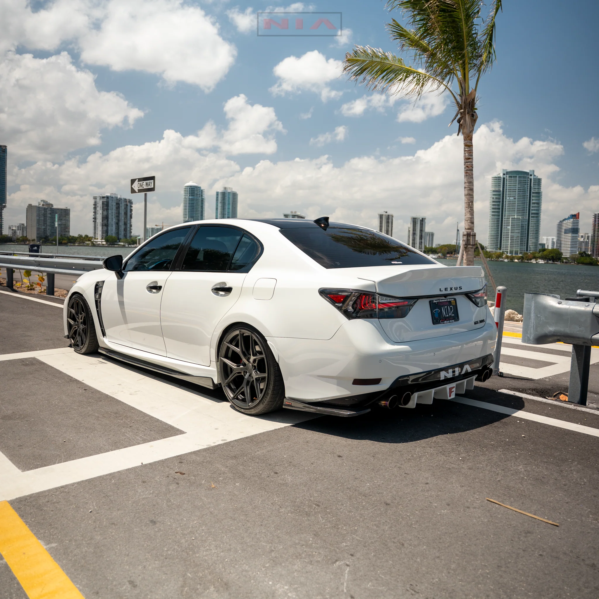 Lexus GS Base Model, F-Sport, GS-F NIA ducktail Spoiler V2 2012-2020 in ABS - Image 6