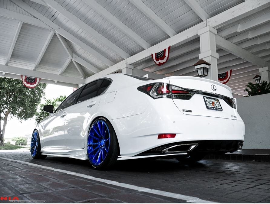 Lexus GS Base Model, F-Sport NIA Side Skirts Lip bodykit 2012-2020 in ABS - Image 10