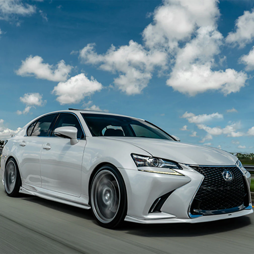 Lexus GS Base Model, F-Sport NIA Side Skirts Lip bodykit 2012-2020 in ABS - Image 12