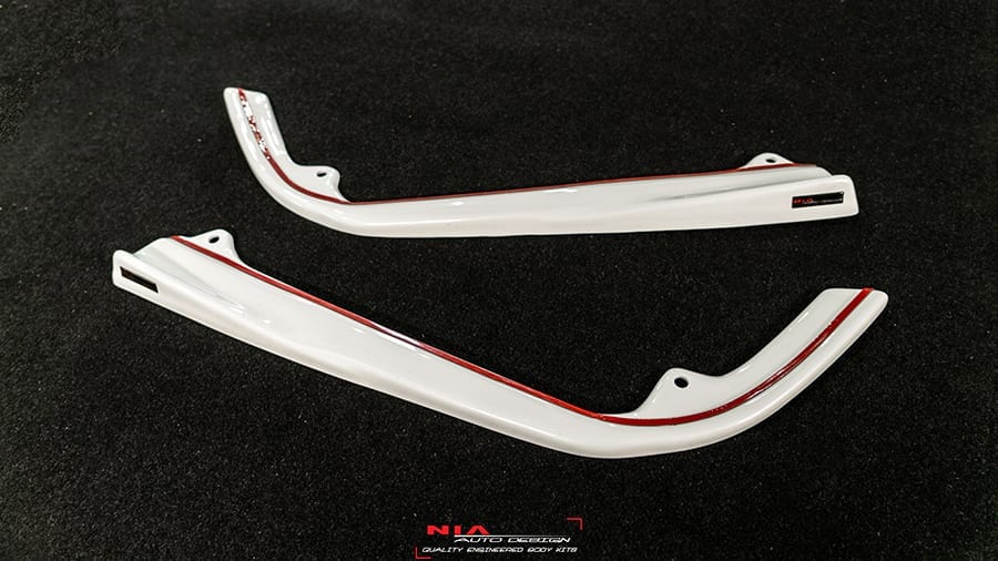 Lexus GS Base Model, F-Sport NIA rear lip spats bodykit 2012-2020 in ABS - Image 10