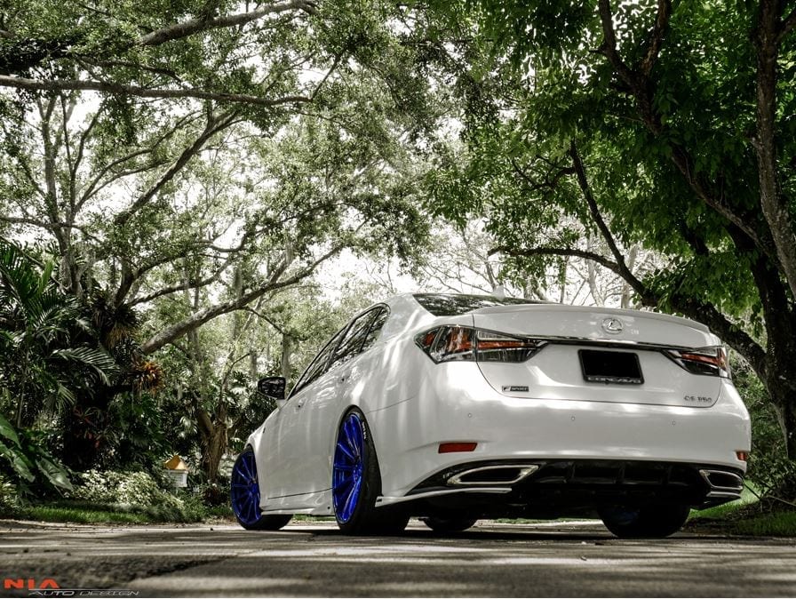 Lexus GS Base Model, F-Sport NIA rear lip spats bodykit 2012-2020 in ABS - Image 13