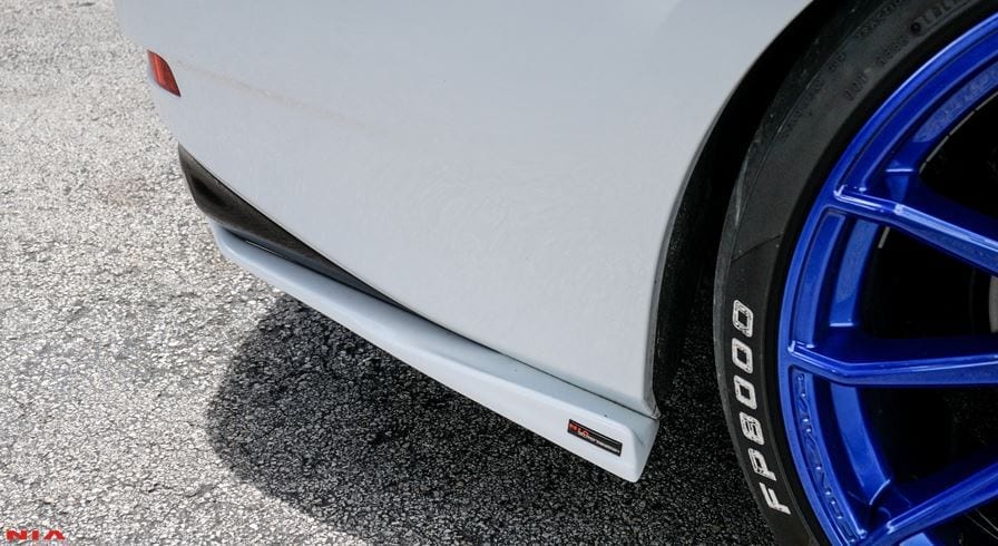 Lexus GS Base Model, F-Sport NIA rear lip spats bodykit 2012-2020 in ABS - Image 8