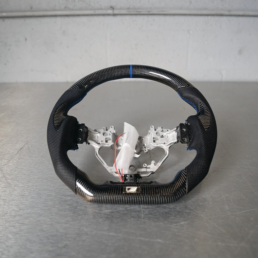 Lexus IS 2006-2013 F-Sport Carbon Fiber Steering Wheel With Inserts - Image 7