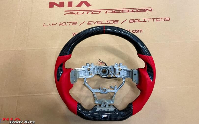 Lexus IS 2017-2020 Carbon Fiber Steering Wheel With Inserts - Image 4