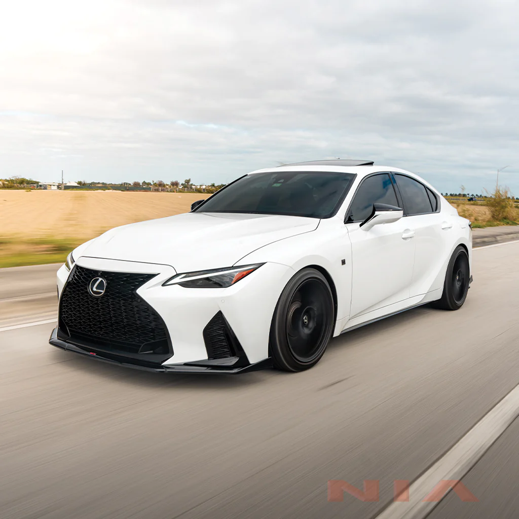 Lexus IS 500 NIA Front Lip Splitter Bodykit 2022-2025 in ABS or Carbon Fiber - Image 10