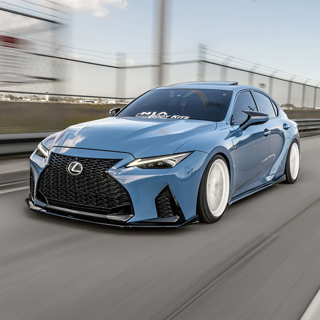 Lexus IS 500 NIA Front Lip Splitter Bodykit 2022-2025 in ABS or Carbon Fiber - Image 11