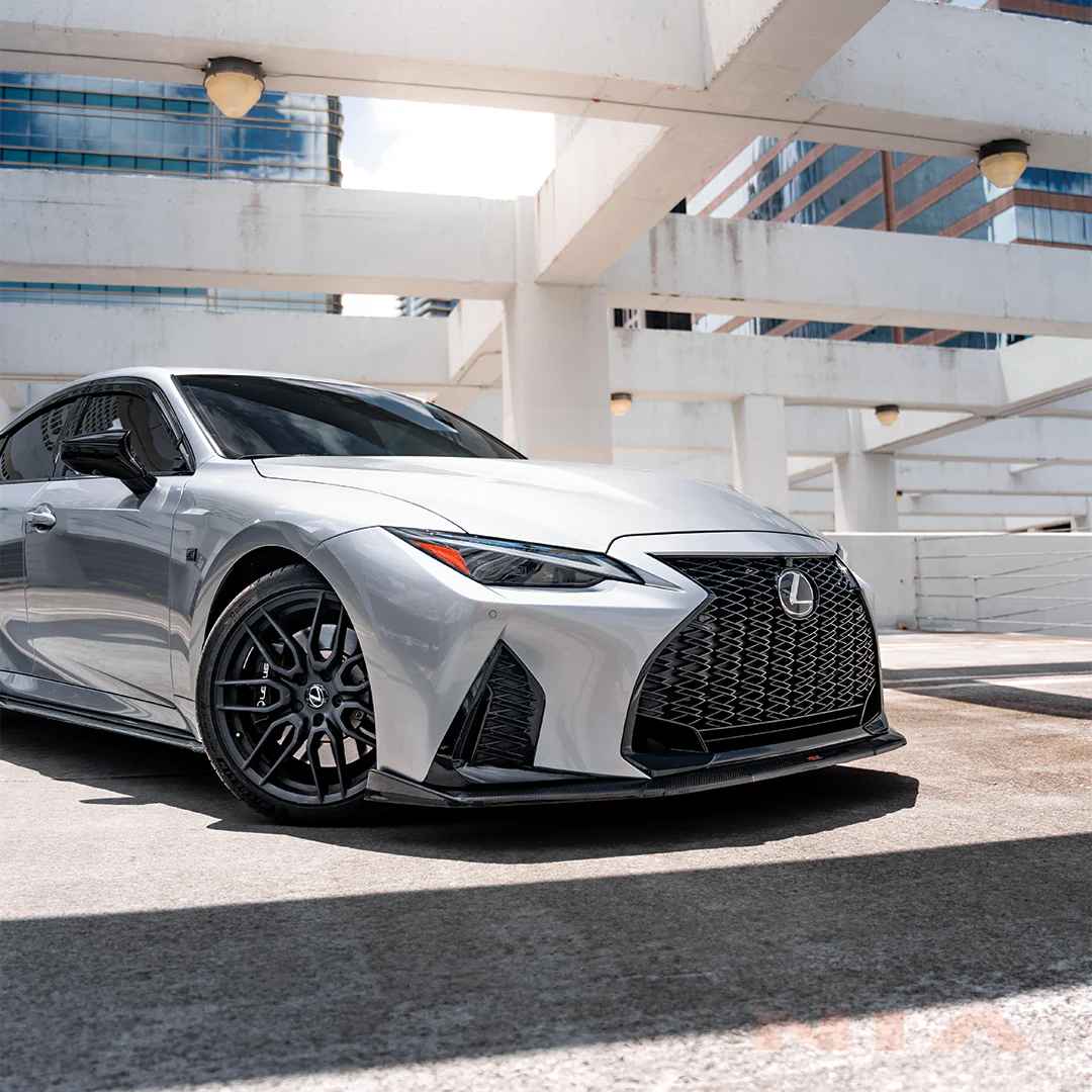 Lexus IS 500 NIA Front Lip Splitter Bodykit 2022-2025 in ABS or Carbon Fiber - Image 12